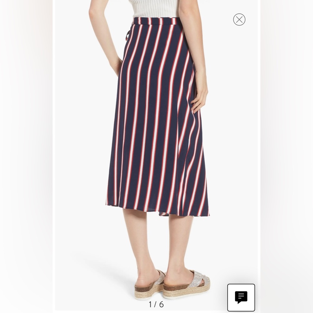 BP striped wrap skit